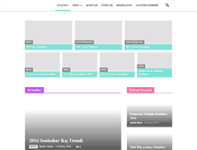Tablet Screenshot of modamodellerim.com